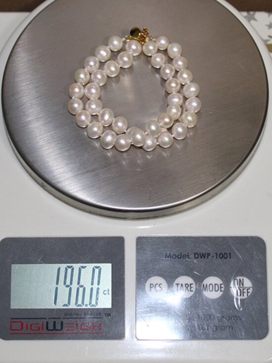 14K Akoya 2 Strand Pearl Bracelet - Picture 8 of 10